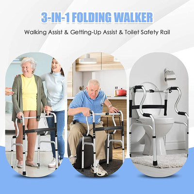 3-in-1 Foldable Stand Assist Walker