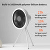 Portable Air Stream Mini Fan with Stand【Free Shipping】