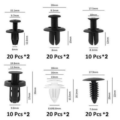 Fastener Clips-Fastener Rivet Clips Automotive Furniture Assembly Expansion Screws Kit Auto Body Clips