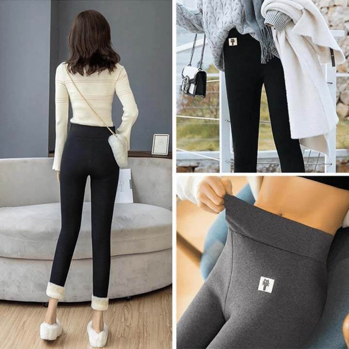 Super Thick Cashmere Wool Leggings【Buy 2 Free Shipping】 - SageHolm