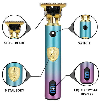 Professional Multifunctional USB Rechargeable Hair Trimmer