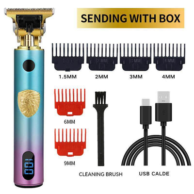 Professional Multifunctional USB Rechargeable Hair Trimmer