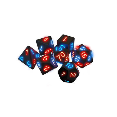 Awesome Board Game Glowing Dice - 7 PCS