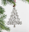 Solid Pewter Christmas Tree Ornament【60%OFF & BUY 4 FREE SHIPPING】